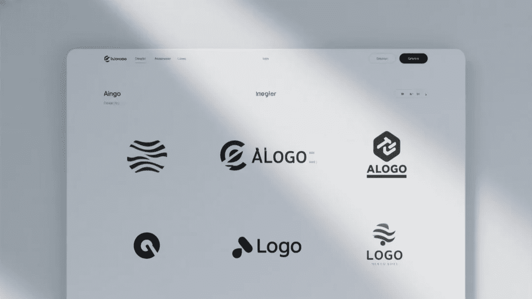 แบนเนอร์เว็บไซต์มืออาชีพที่ออกแบบโดยใช้เครื่องสร้างโลโก้ AI ฟรี