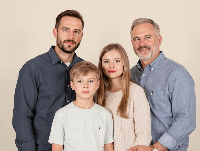 Family Portrait - Original Photo