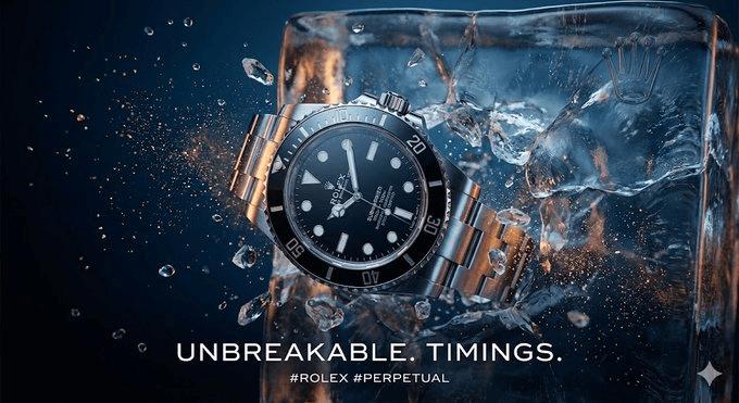 Rolex Luxury 3D Action Advertisement
