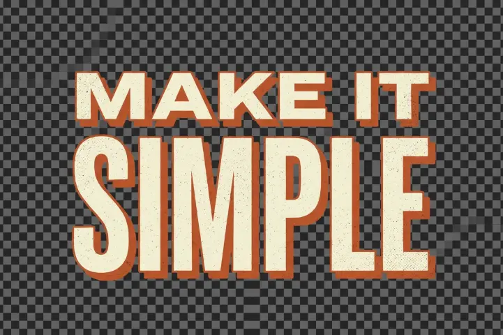 Typography art suitable for apparel print created with Ideogram AI.