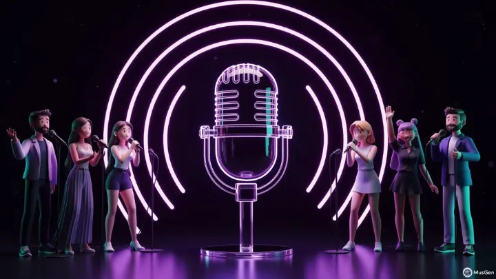 AI ボーカル分離でどんな曲からでもクリアなボーカルを抽出