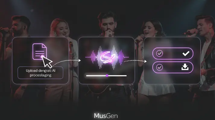 3 つの簡単な手順で曲からボーカルを除去する方法 — アップロード、AI 処理、分離トラックをダウンロード