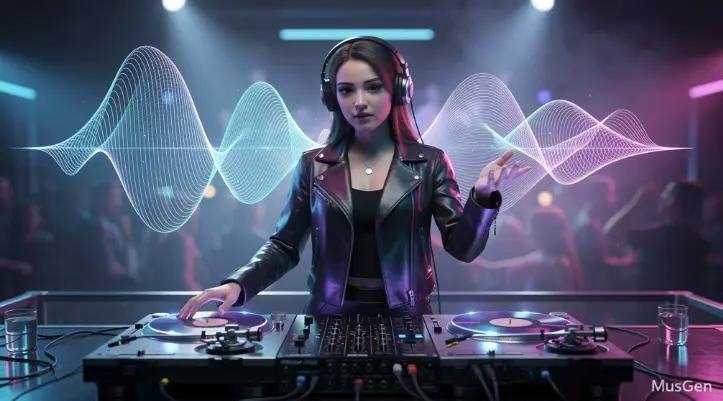 分離したボーカルと伴奏を使ってリミックスやマッシュアップを行う DJ