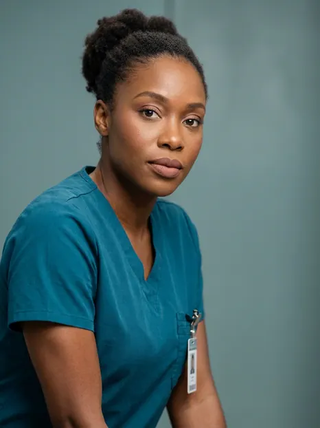 Teal Medical studio-quality AI headshot example