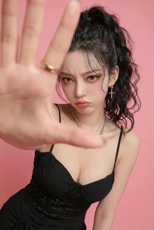 Cute Yet Fierce Girl