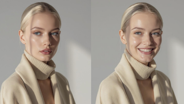 Experience Unmatched Realism - AI Smile Filter Feature