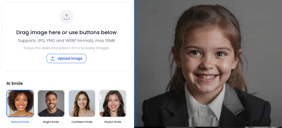 How to use AI smile filter - Step by step guide